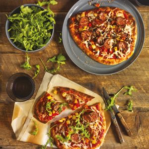 Food prep pour repas improvisés - recette pizza