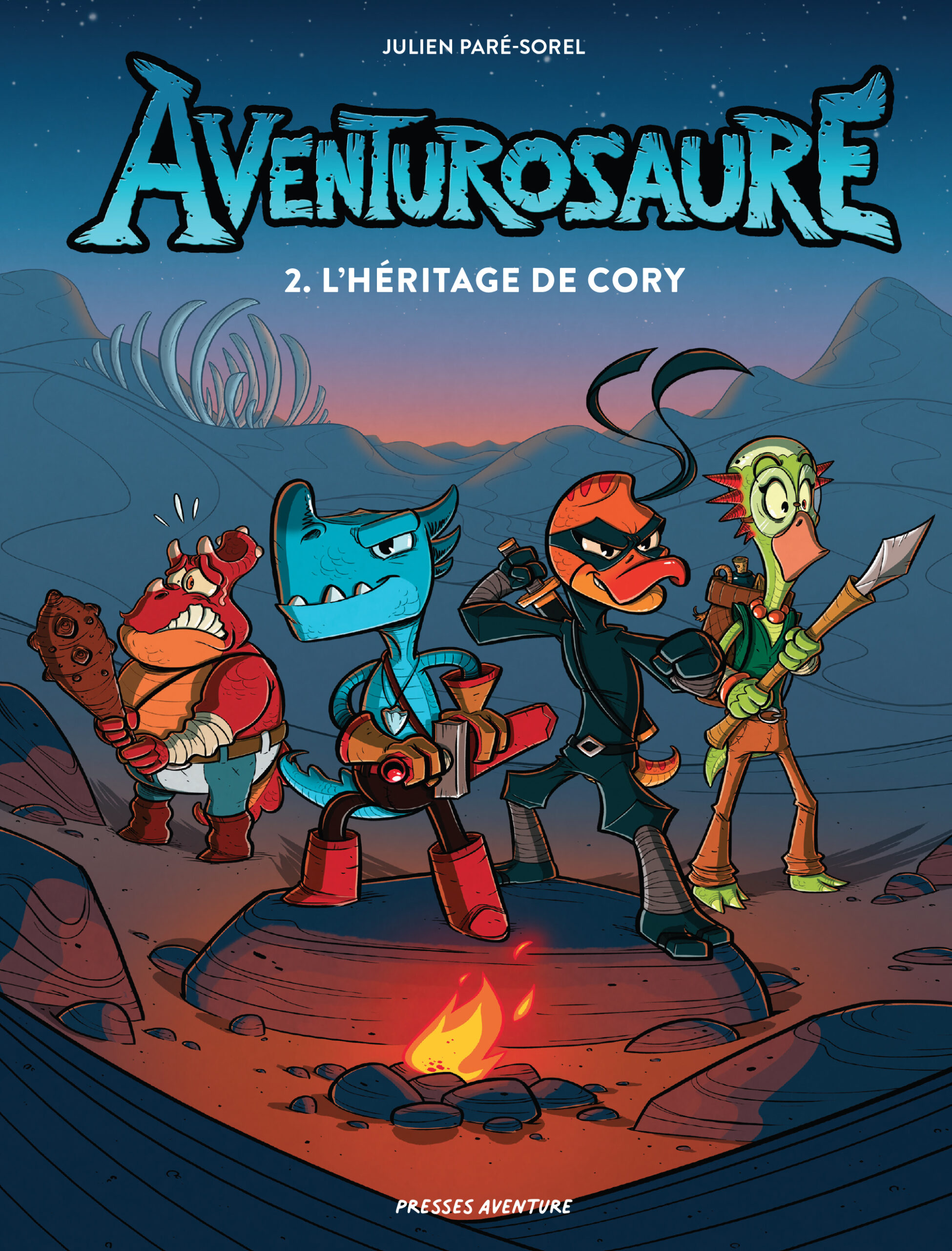 Aventurosaure, tome 2 - L'héritage de Cory