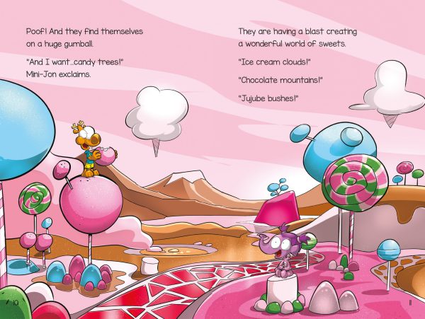 The Adventures of Mini-Jon and Mini-Maple – Glitchy Dream - Image 3