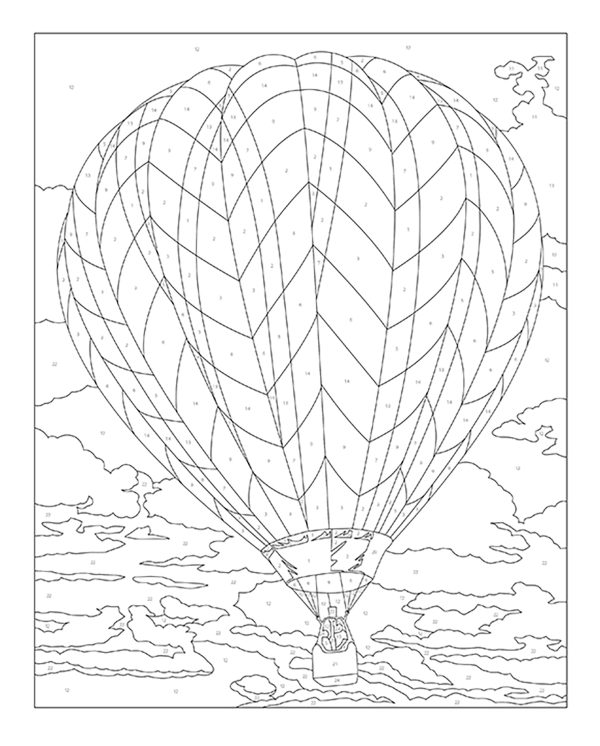 Coloriage par numéros – Calme - Image 2