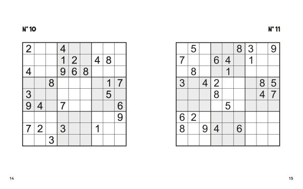 Gros caractères - Sudoku difficile - Image 2