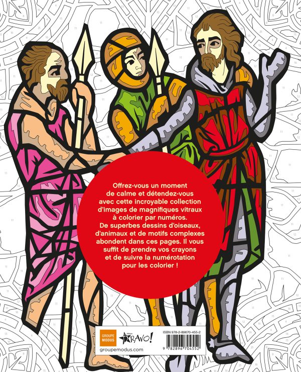 Coloriage par numéros – Vitraux - Image 3