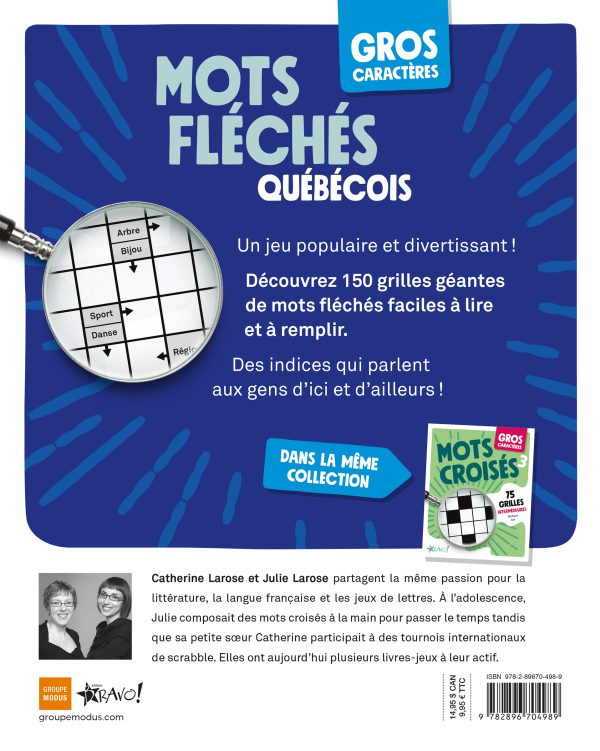 Gros caractères - Mots fléchés québécois - Image 3