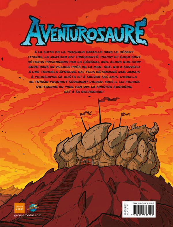 Aventurosaure, tome 3 - L'oracle de Trïasio – Image 4