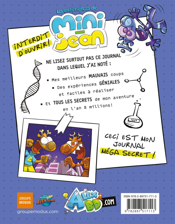 Les expériences de Mini-Jean : Le journal méga secret de Mini-Jean 3 – Image 4