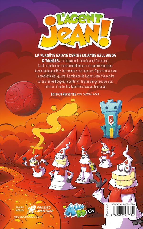 L'Agent Jean! saison 1, tome 4 – La prophétie des quatre (grand format/couverture rigide) - Image 5