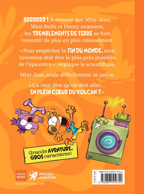 Les grandes aventures de Mini-Jean et Mini-Bulle - Le volcan de la fin du monde - Image 4