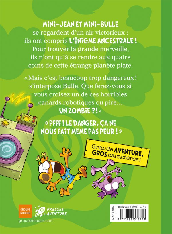 Les grandes aventures de Mini-Jean et Mini-Bulle – L'énigme de la planète plate - Image 4