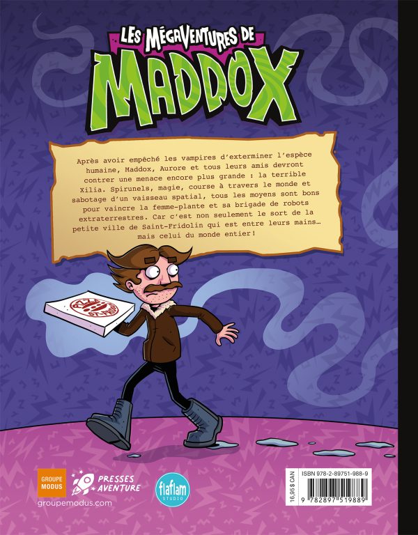 Les Mégaventures de Maddox, tome 8 - La menace extraterrestre – Image 4