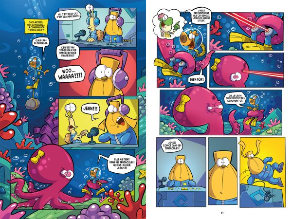 L’Agent Jean!, saison 1, tome 3 – Opération Moignons (grand format / couverture rigide) - Image 3