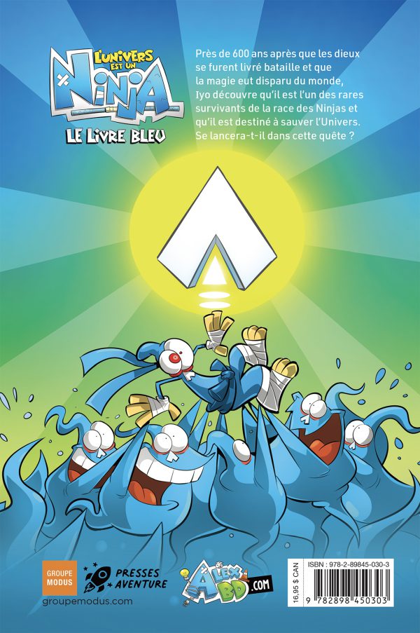 L'Unviers est un Ninja, tome 1 – Le livre bleu – Image 4