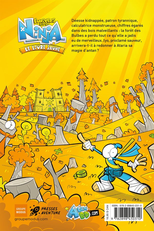 L'Univers est un Ninja, tome 2 – Le livre jaune – Image 4