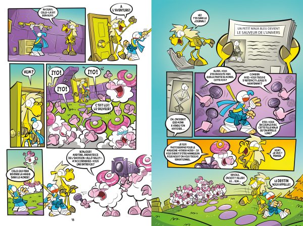 L'Univers est un Ninja, tome 2 – Le livre jaune – Image 3