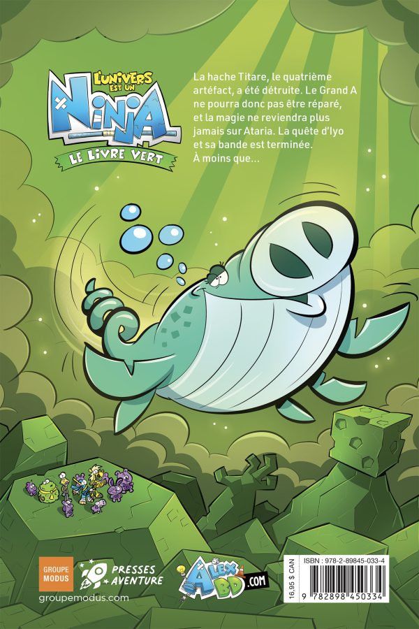 L'Univers est un Ninja, tome 4 – Le livre vert – Image 4