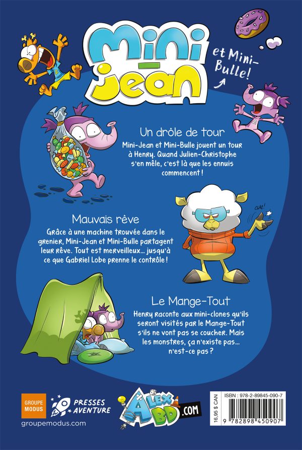 Les histoires de Mini-Jean et Mini-Bulle – 3 histoires de nuit! – Image 4