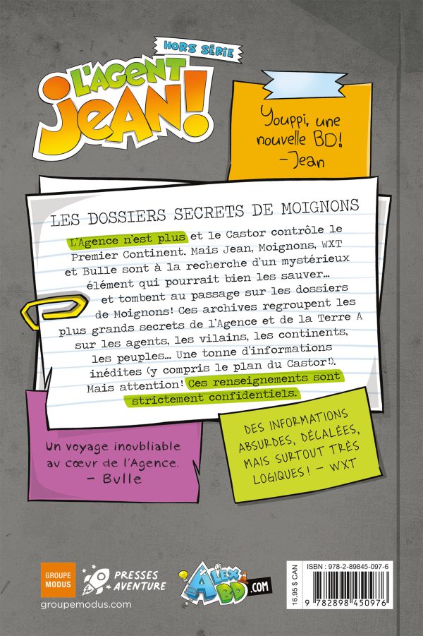 L'Agent Jean!, hors série – Les dossiers secrets de Moignon – Image 4