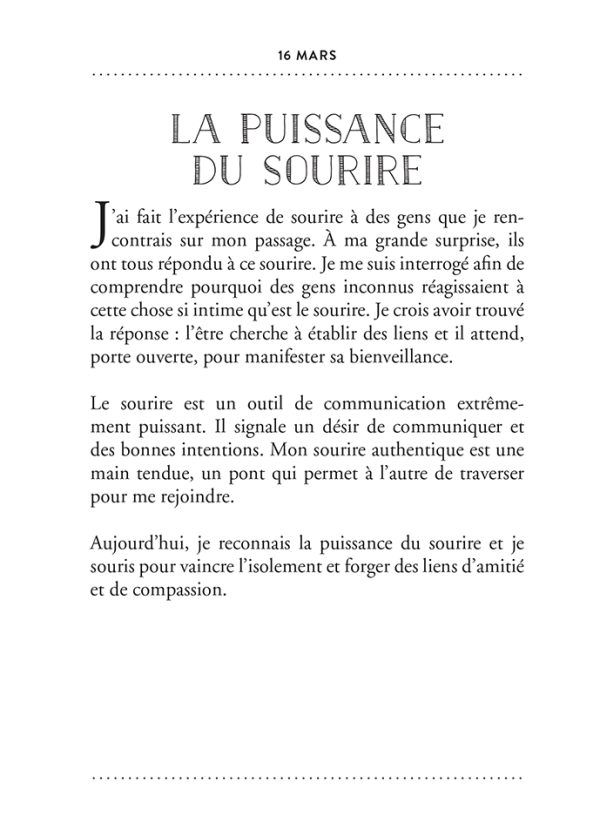 Le bonheur – Un jour à la fois – Image 3