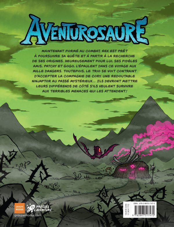 Aventurosaure, tome 2 - L'héritage de Cory – Image 4