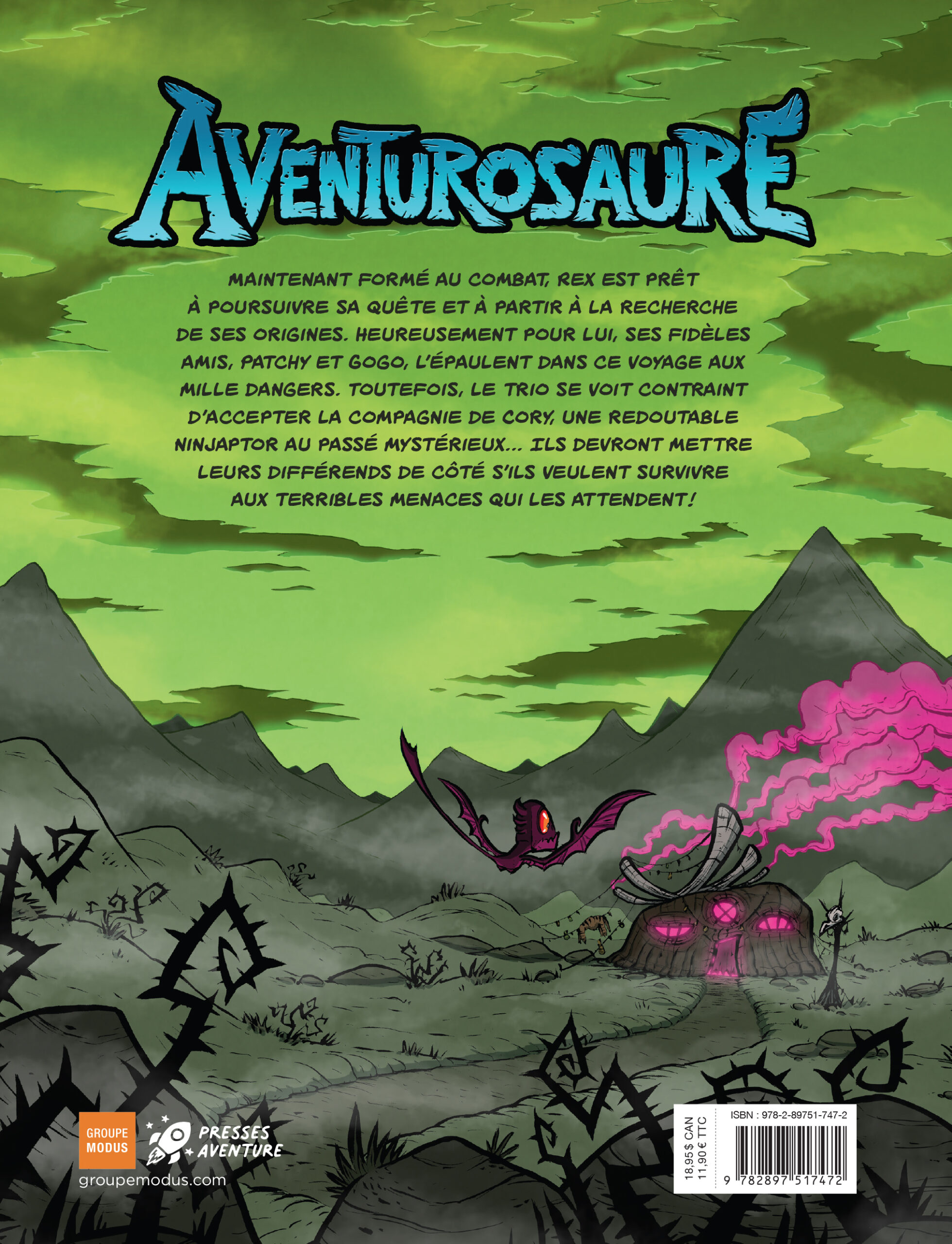 Aventurosaure, tome 2 - L'héritage de Cory - Image 4