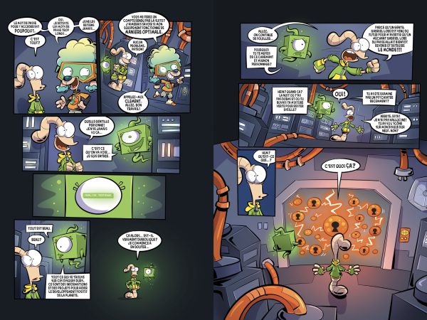 Les mondes de L’Agent Jean! – Planète Lobe (grand format/couverture rigide) - Image 3