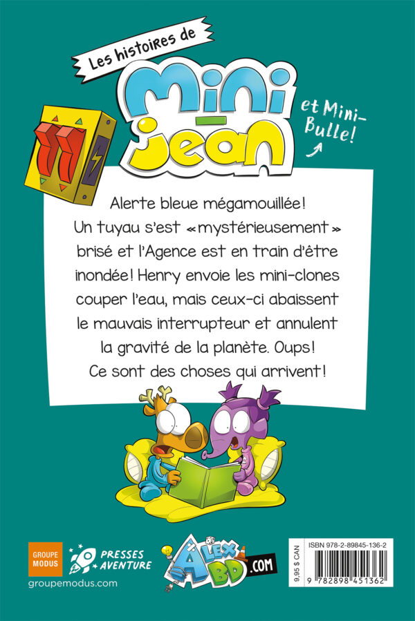 Les histoires de Mini-Jean et Mini-Bulle! – Alerte bleue au labo - Image 4