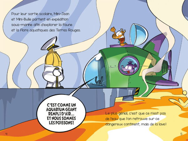 Les histoires de Mini-Jean et Mini-Bulle! – Tout est en lave – Image 3