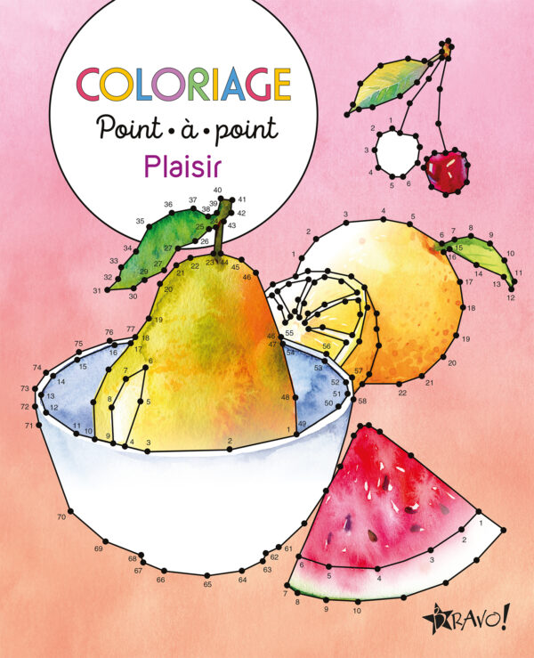 Coloriage point-à-point - Plaisir