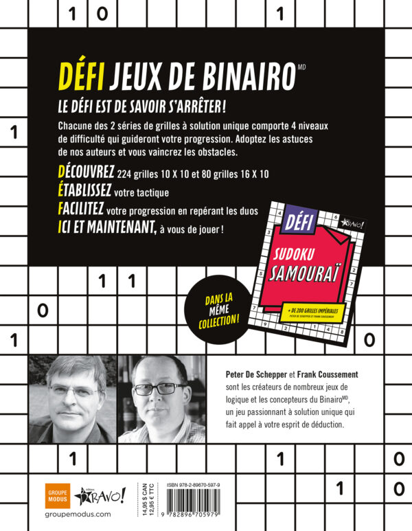 Défi - Jeux de Binairo - Image 2