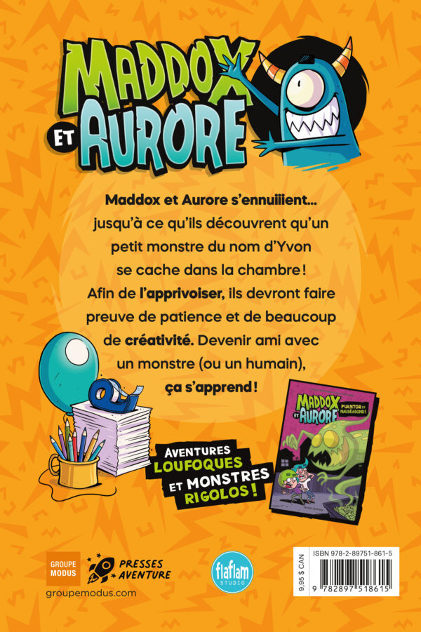 Maddox et Aurore – L'art de devenir ami avec un monstre – Image 4
