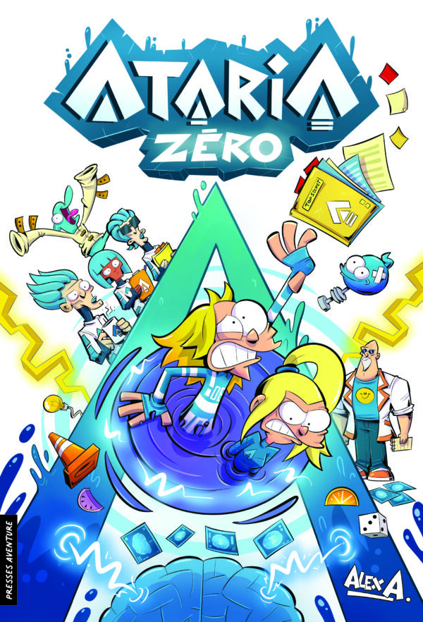 Couverture de la bande dessinée Ataria zéro d'Alex A.